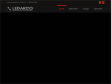 Tablet Screenshot of ledarco.com